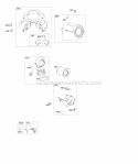 Part Location Diagram of 557049 Briggs and Stratton Screw (Control Cover)